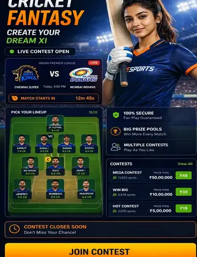 888game (888 game) fantasy cricket & matchday visual 3